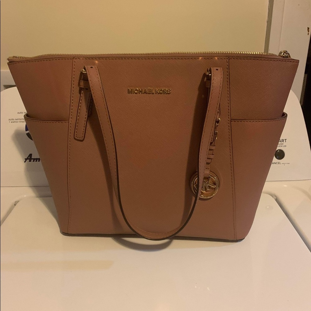Blush Pink Michael Kors Tote & Wallet